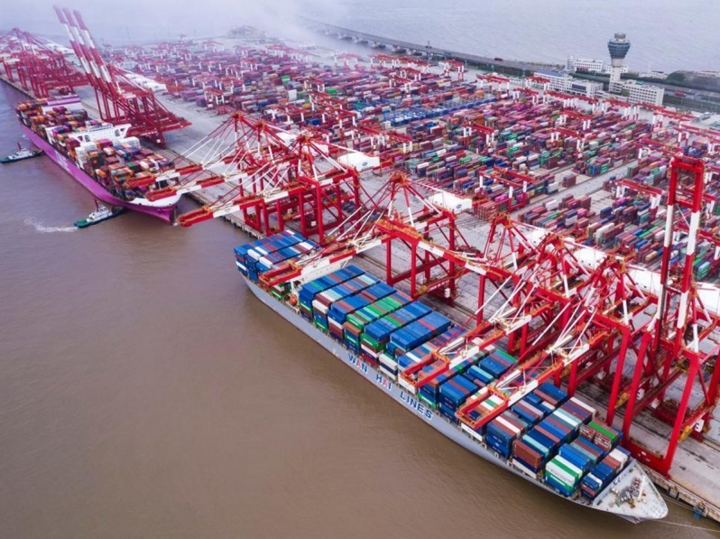 Tifón Dolphin deja 500.000 TEU fuera de servicio